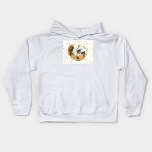 Coffee fox Kids Hoodie